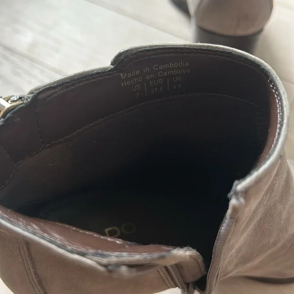 Suede Booties - Picture 5 of 6